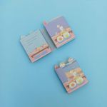 Bloco Adesivo Formato de Livrinho com 10 Blocos 85 x 68 x 19 mm 200 Folhas Sticky Note - Importado