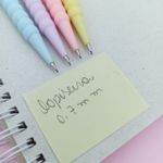 Lapiseira 0.7 mm Docinho Cupcake (Amarelo, Azul, Lilás e Rosa) - Importado