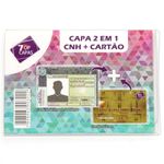 Capa Protetora 2 em 1 CNH e Cartão - TopCapas