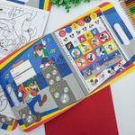 Kit Maleta para Colorir Mickey com 68 Adesivos - Tilibra