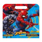 Kit Maleta para Colorir Homem Aranha com 68 Adesivos - Tilibra
