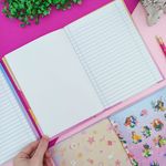 Caderno 1/4 Brochura Princesas 14 x 20 cm 48 Folhas - Tilibra