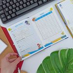 Agenda Permanente Costurada Sonic 12,3 x 16,6 cm 96 Folhas - Tilibra