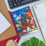 Agenda Permanente Costurada Sonic 12,3 x 16,6 cm 96 Folhas - Tilibra