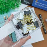 Prendedor de Papel Metal West Village 19 mm 12 Unidades - Tilibra