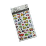 Cartela com 38 Adesivos Relevo - Rio Tijucas