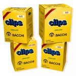 Clips Galvanizado para Escritório Caixas em Maior Quantidade | Tamanhos 2/0, 3/0, 4/0, 6/0, 8/0  | - Bacchi