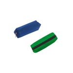 Estojo Escolar Médio Simples (Azul e Verde) - Maxcril