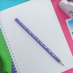 Lápis Triangular Preto Grafite Eco Nº2 (Dinossauros e Unicórnios) - Faber-Castell