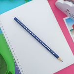 Lápis Triangular Preto Grafite Eco Nº2 (Dinossauros e Unicórnios) - Faber-Castell