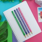 Lápis Triangular Preto Grafite Eco Nº2 (Dinossauros e Unicórnios) - Faber-Castell