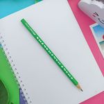 Lápis Triangular Preto Grafite Eco Nº2 (Dinossauros e Unicórnios) - Faber-Castell