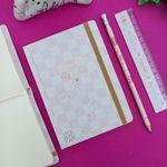Caderno Sem Pauta Costurado Capa Dura Fitto Soho 10,3 cm x 14,6 cm 80 Folhas - Tilibra