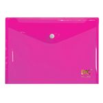 Pasta Malote A4 C/ Botão 332x237 mm (Amarelo, Azul, Fumê, Rosa e Roxo) - DAC
