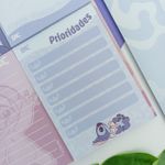 Kit Bloco de Anotações Destacável Stitch com 5 Bloquinhos de 20 Folhas - DAC