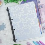 Fichário Universitário Stitch 22,3 x 27,5 cm Capa Protetora Cristal 192 Folhas Pautadas - DAC