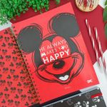 Caderno Universitário Smart Mickey 20 x 27,5 cm 80 Folhas - DAC