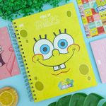 Caderno Universitário Smart Bob Esponja 20 x 27,5 cm 80 Folhas - DAC