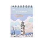 Caderno Espiral Sketchbook Viagens A3 25 x 35cm 30 Folhas - Yins
