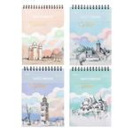 Caderno Espiral Sketchbook Viagens A3 25 x 35cm 30 Folhas - Yins