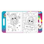 Kit Maleta para Colorir com Adesivos  Luluca - Tilibra