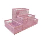 Organizador de Metal Tom Pastel com 4 compartimentos - Yin's