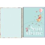 Caderno Universitário Pooh Connect 10 Matéria 160 Folhas 20 x 27,5 cm - Tilibra