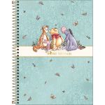 Caderno Universitário Pooh Connect 10 Matéria 160 Folhas 20 x 27,5 cm - Tilibra