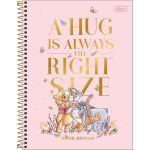 Caderno Universitário Pooh Connect 10 Matéria 160 Folhas 20 x 27,5 cm - Tilibra