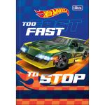 Caderno Universitário Brochura Capa Dura Hot Wheels 20 x 27,5 cm 80 Folhas - Tilibra