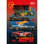 Caderno Universitário Brochura Capa Dura Hot Wheels 20 x 27,5 cm 80 Folhas - Tilibra