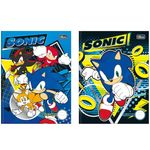 Caderno Colegial Brochura para Caligrafia Sonic 40 Folhas  18,7 x 24,5 cm - Tilibra