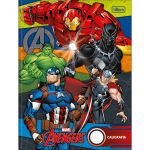 Caderno Colegial Brochura para Caligrafia Avangers 40 Folhas  18,7 x 24,5 cm - Tilibra