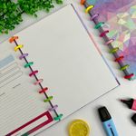 Agenda Inteligente Permanente de Disco 171 x 246 mm 80 Folhas - Importado