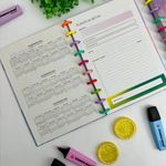 Agenda Inteligente Permanente de Disco 171 x 246 mm 80 Folhas - Importado
