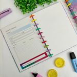 Agenda Inteligente Permanente de Disco 171 x 246 mm 80 Folhas - Importado