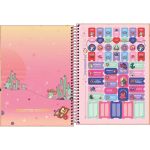 Caderno Universitário Connect West Girl Connect 1 Matéria 80 Folhas 20 x 27,5 cm - Tilibra