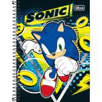 Caderno 1/4 Sonic Espiral Capa Dura 14 x 20 cm 80 Folhas - Tilibra