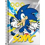 Caderno 1/4 Sonic Espiral Capa Dura 14 x 20 cm 80 Folhas - Tilibra