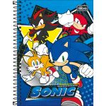 Caderno 1/4 Sonic Espiral Capa Dura 14 x 20 cm 80 Folhas - Tilibra
