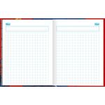 Caderno Quadriculado Brochura Spider-Man Homem-Aranha 40 folhas 1 x 1cm  – Tilibra