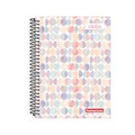 Caderno Espiral Capa Dura Universitário 10 Matérias Charm 20 x 27,5 cm 160 Folhas Novo - Panamericana