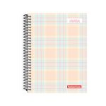 Caderno Espiral Capa Dura Universitário 10 Matérias Charm 20 x 27,5 cm 160 Folhas Novo - Panamericana