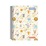 Caderno Universitário Fofinhos 10 Matérias 20 x 27,5 cm 160 Folhas - Panamericana