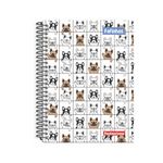 Caderno Universitário Fofinhos 10 Matérias 20 x 27,5 cm 160 Folhas - Panamericana