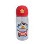 Garrafa Plástica 550 ml Infantil Estampada (Carro, Dinossauros e Sereia) - Interponte