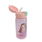 Garrafa Plástica 550 ml Infantil Estampada (Carro, Dinossauros e Sereia) - Interponte