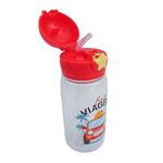 Garrafa Plástica 550 ml Infantil Estampada (Carro, Dinossauros e Sereia) - Interponte