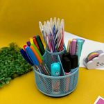 Organizador Giratório de Escritório 5 Compartimentos Tom Pastel -  Interponte