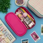 Estojo Escolar Academie Mini Box Teddy Pelúcia - Tilibra
